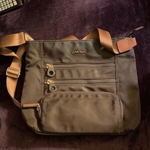 Calvin Klein Dark Brown Messenger Bag